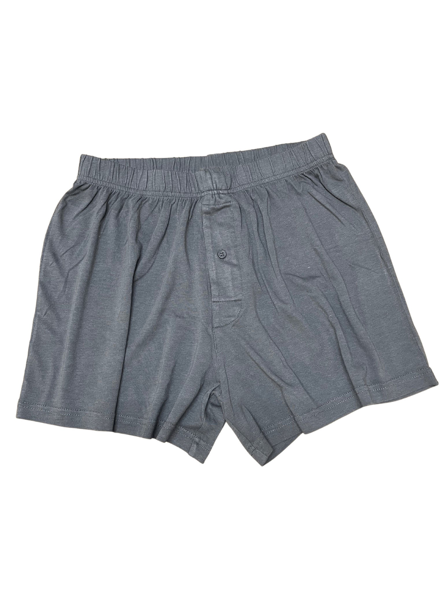 Men's Bamboo Viscose/Cotton Boxer Style Underwear Charcoal Grey Color - 5-pack - The7Letter
