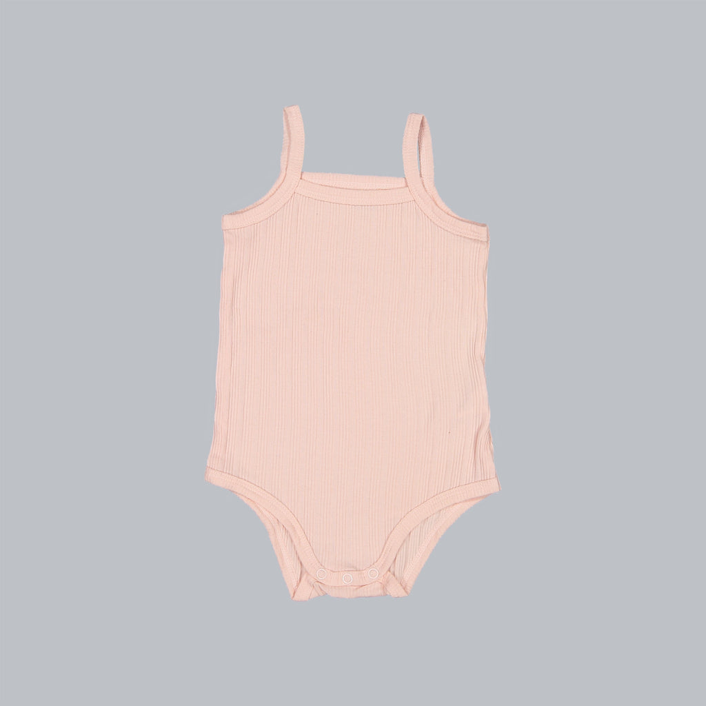 *Exclusive* Baby Girl Sleeveless 4pc Onesie Set - The7Letter