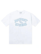 T-shirt Market Studios Smiley Old School - Blanc