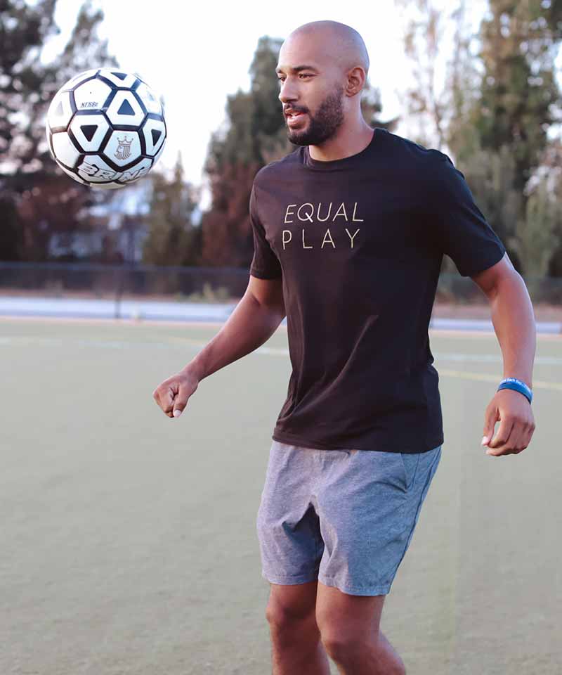 Equal Play Men's Athletic T Shirt - The7Letter