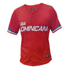 Maillot Officiel Homme Serie del Caribe 2024 Dominicana - Rouge/Rouge