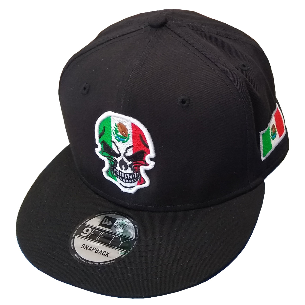 Mexiko Bestickter Totenkopf New Era Mütze