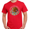 T-Shirts mit mexikanischem Wappen, hochwertig bedruckt
