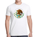 T-shirts avec bouclier mexicain imprimé de haute qualité