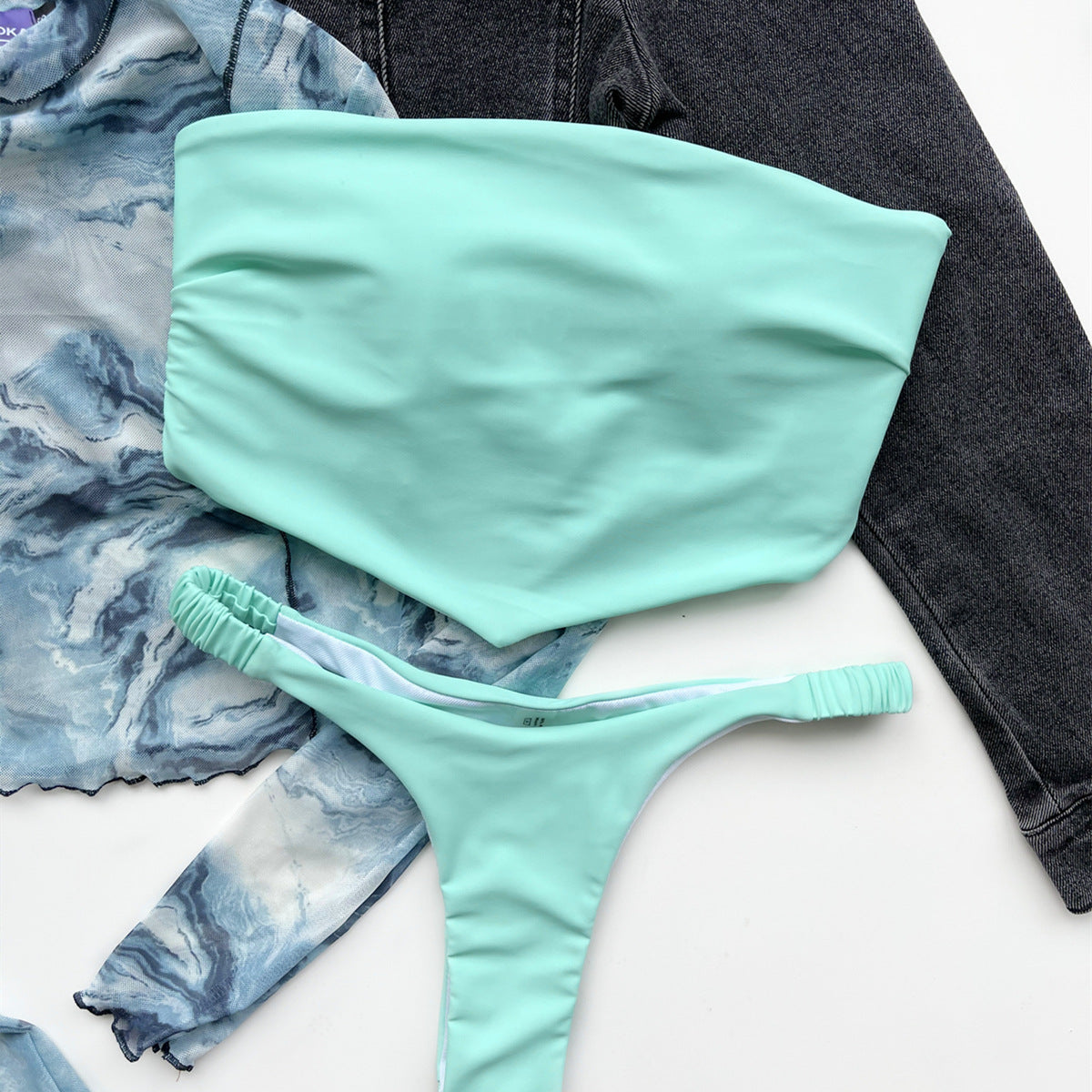 Maillot de bain deux pièces sexy