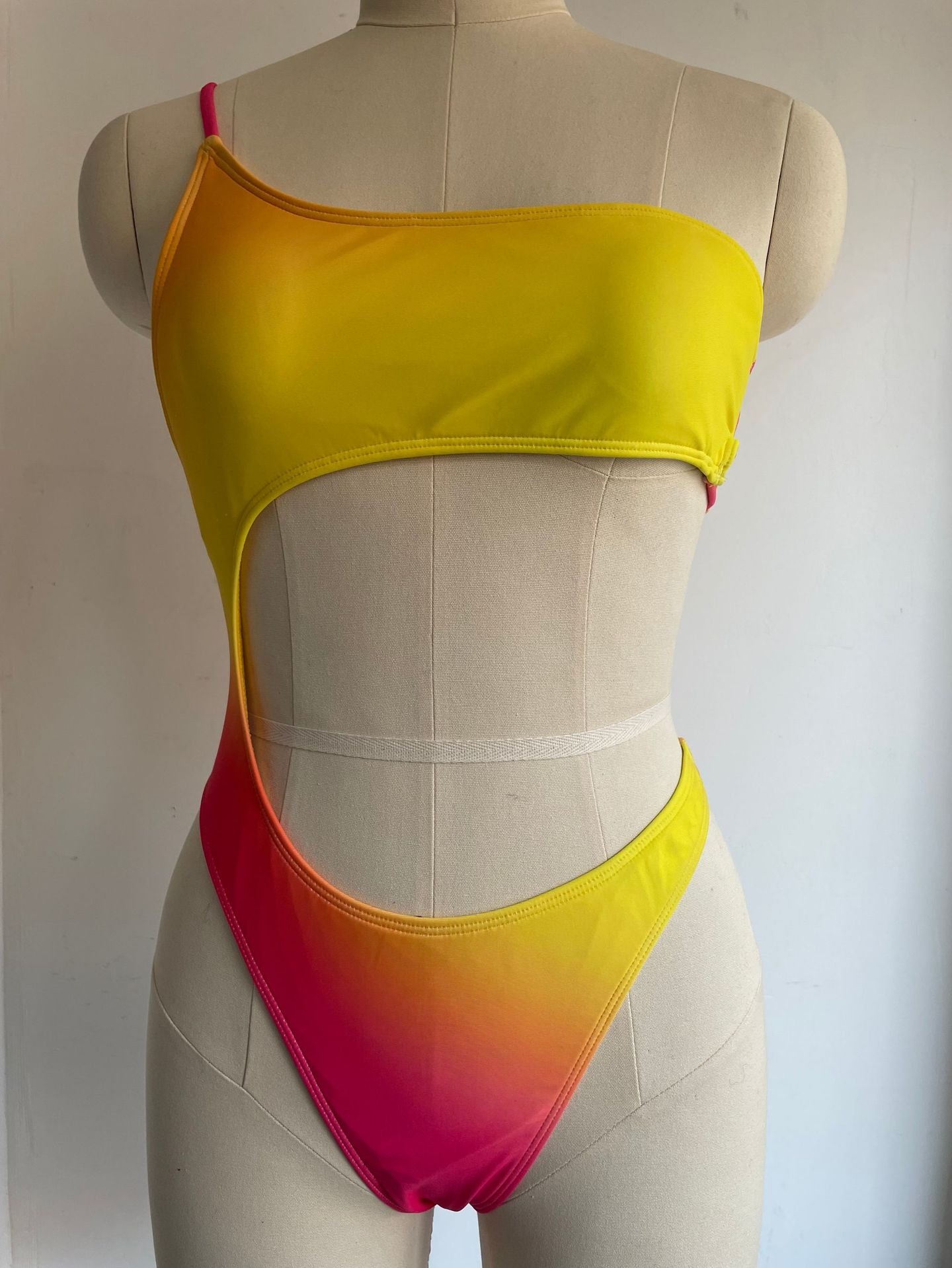 Badeanzug Damen Farbverlauf Badeanzug Neuer Bikini Sexy