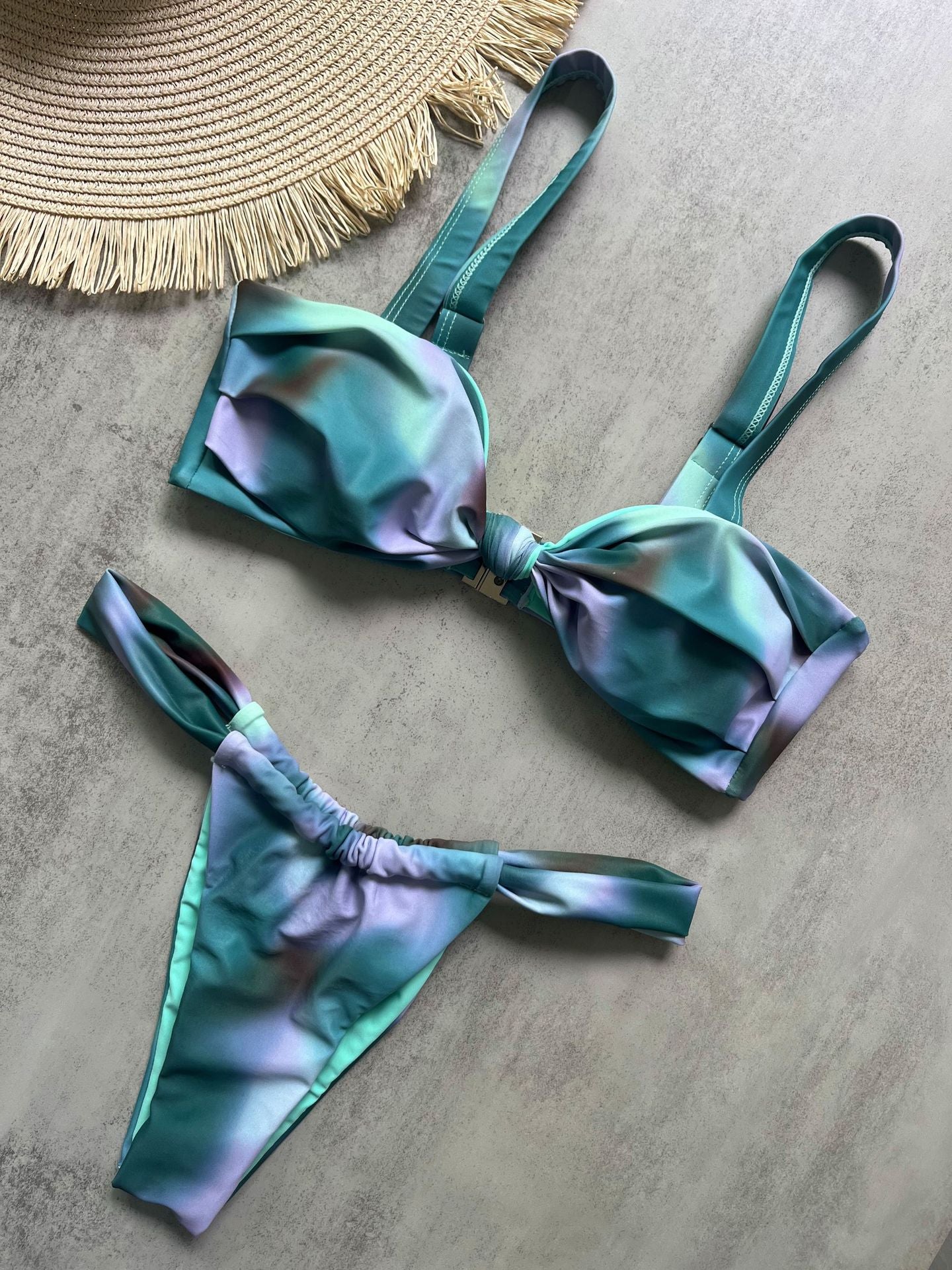 Maillot de bain imprimé bikini Sexy Femme Maillot de bain de plage