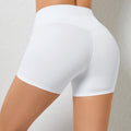 Short de yoga push-up, taille haute élastique, course à pied, entraînement, sans couture, moulant, pour femme