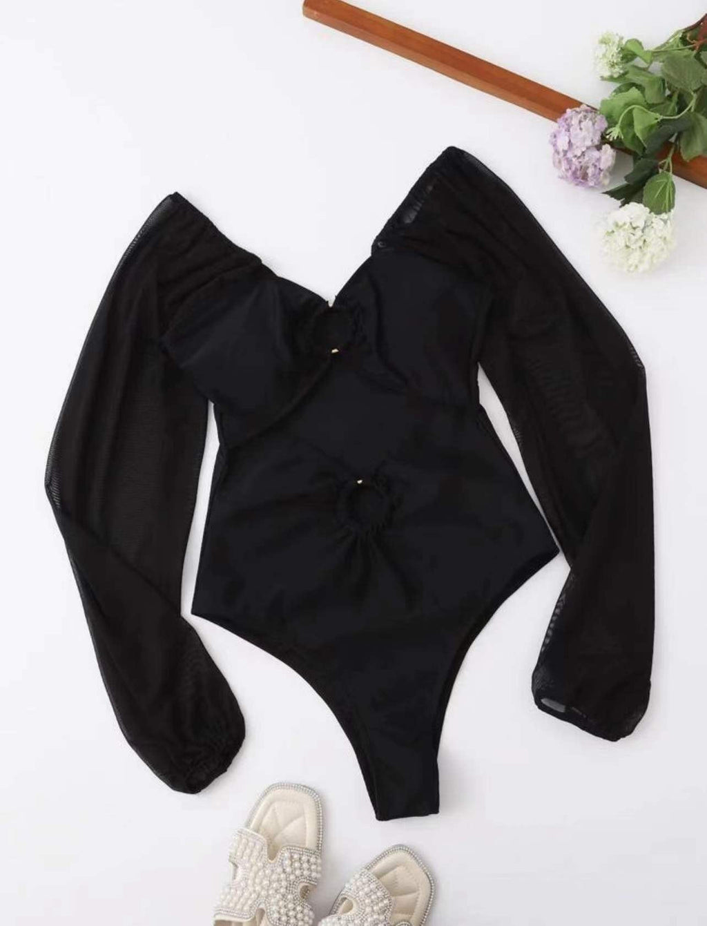 Bikini Sleeved Small One Piece