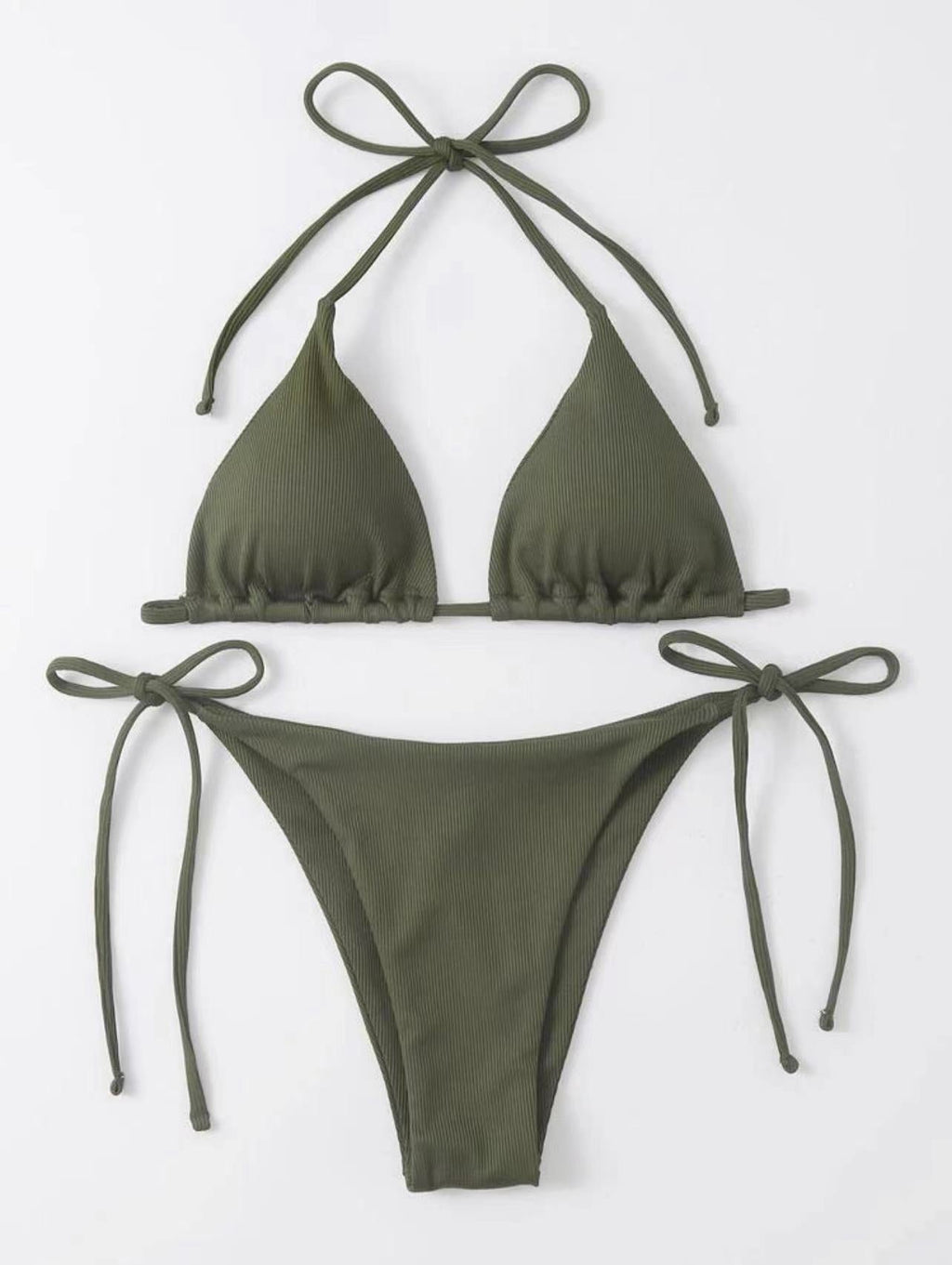 Sexy dreiteiliger Bikini Split Badeanzug Damen Strand Frühlingsbadeanzug Bikini