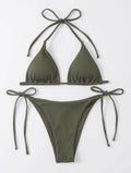 Sexy dreiteiliger Bikini Split Badeanzug Damen Strand Frühlingsbadeanzug Bikini