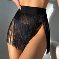 Badeanzug sexy Quaste kleines kurzes Kleid Strandurlaub Strand vertuschen Badeshorts Rock