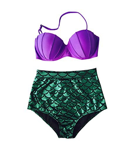 Ankunft Split Badeanzug Bikini Damen Bronzing Harte Tasche Schale Meerjungfrau Hohe Taille Badeanzug