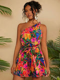 Damenbekleidung Sommer Sexy schulterfreies Kleid Elegantes Kleid