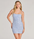 Women Sequ Dress Summer Sexy Sheath Slim Mini Dress