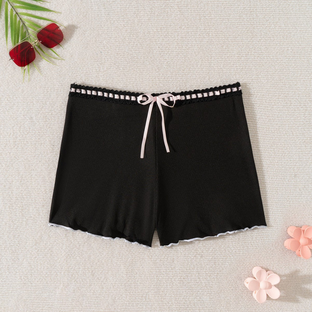 Shorts de bain de boxe pour femmes Shorts de bain séparés Shorts d'été pour femmes