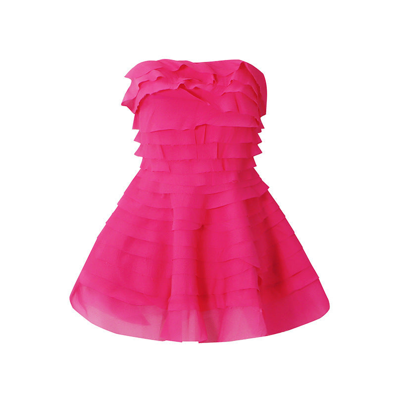 Robe de printemps élégante rétro en maille cintrée amincissante taille haute, robe haut de gamme à la mode