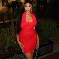 Robe pour femmes Couleur unie Volants sexy Bretelles fines Sans manches Dos nu Hanche