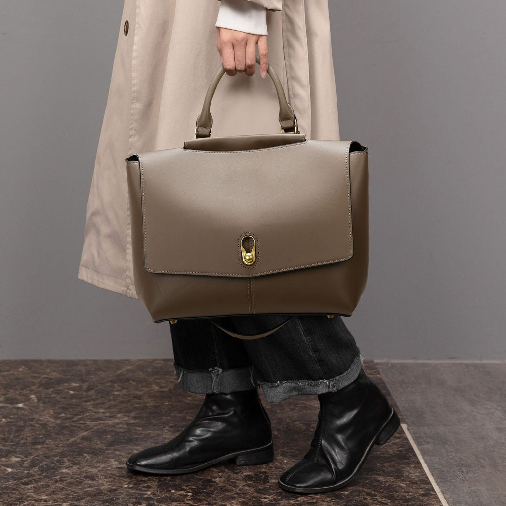 Sac à main Femme Haute Qualité Sac de bureau Femme Sac fourre-tout porté main Grand sac de grande capacité pour femme