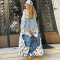 Polyester bedruckt Langer Sonnenschutz Cardigan Damen Badeanzug Outer Strand Cover Up Damen Urlaubs Strandmantel