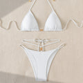 Schnürbikini-Badeanzug Damen Sexy Strand-Bikini