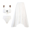 Maillot de bain bikini taille haute imprimé sexy pour femme