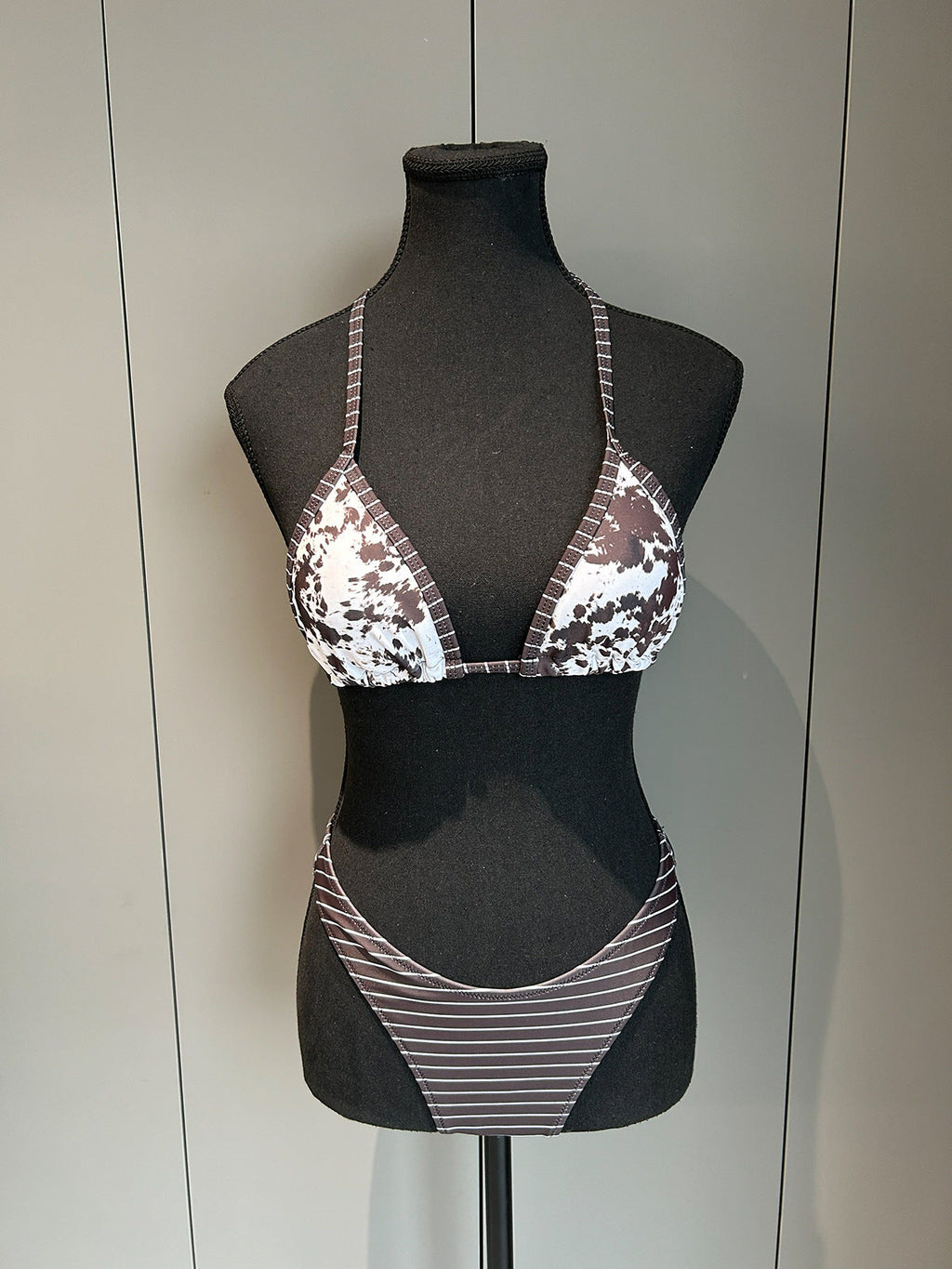 Bikini Sexy Bedruckter Bikini Split Damen Badeanzug Damen