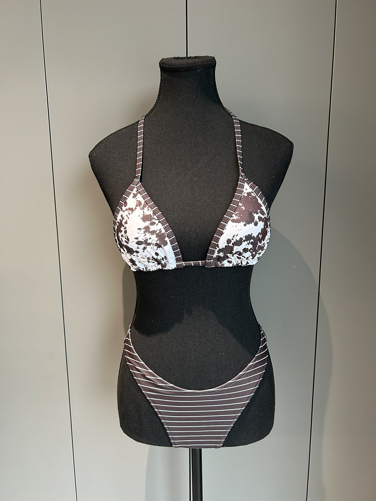 Bikini Sexy Bedruckter Bikini Split Damen Badeanzug Damen