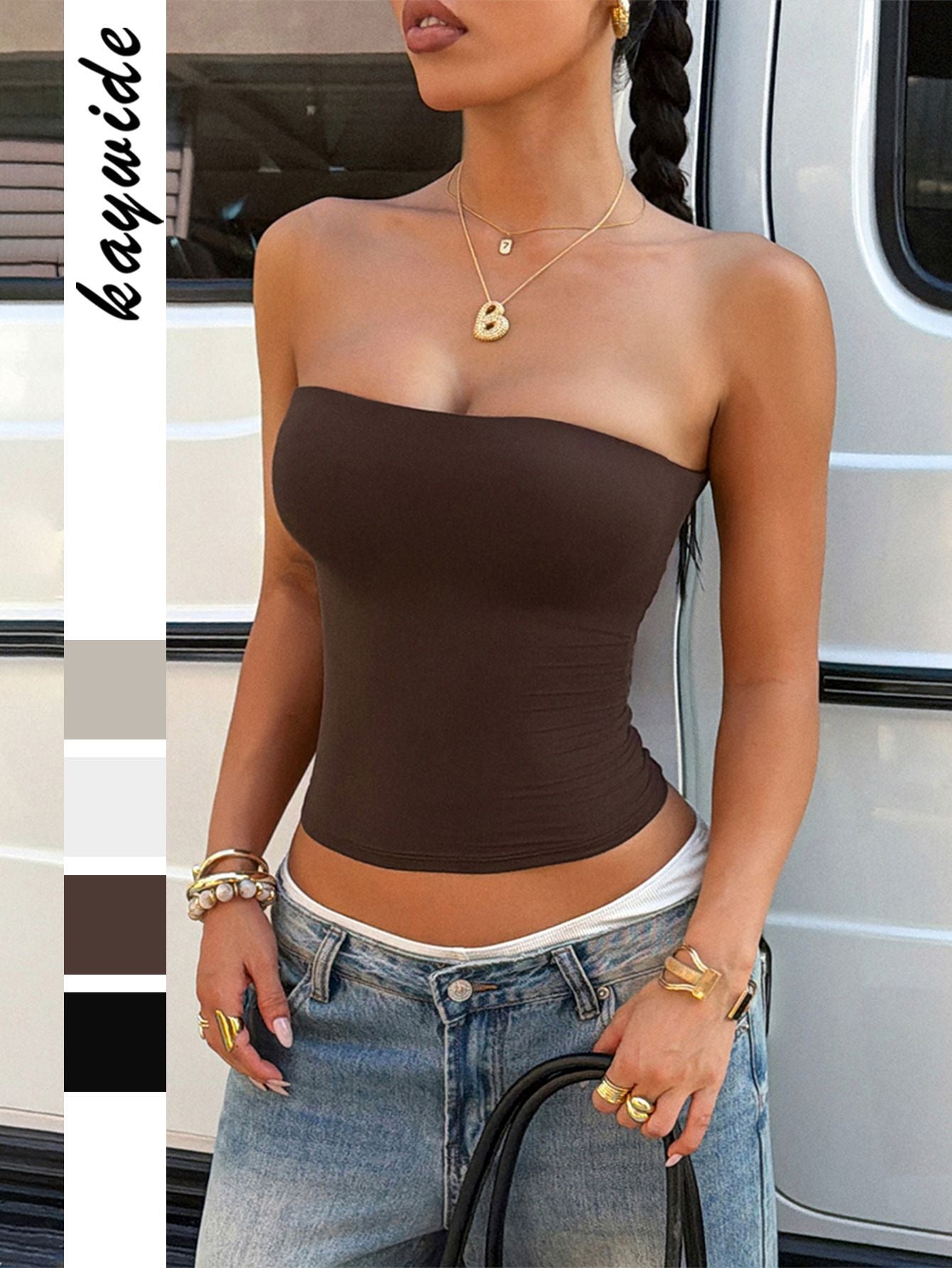 Damenbekleidung Sommer Sexy Tube-Top-Weste