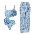 Décoration florale ou Maillot de bain ajouré pour femme Vêtement Tunique de plage