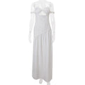 Robes d'été pour femmes à épaules dénudées, sexy, moulantes, idéales pour les vacances