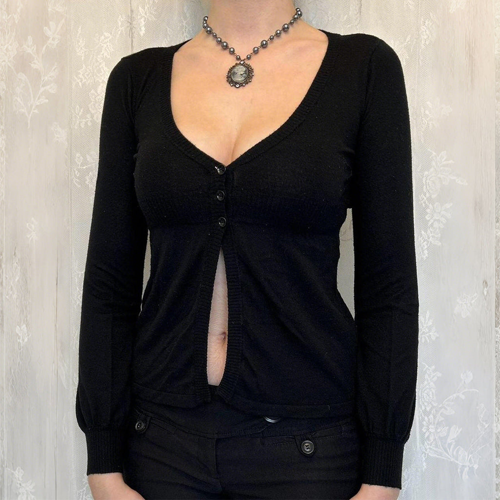 Sexy Pull Avancé à Manches Longues en Laine pour Femme Vêtements d'Automne