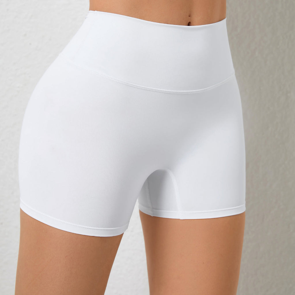 Short de yoga push-up, taille haute élastique, course à pied, entraînement, sans couture, moulant, pour femme