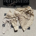 Badeanzug Set Bikini Dreiteiler Bikini