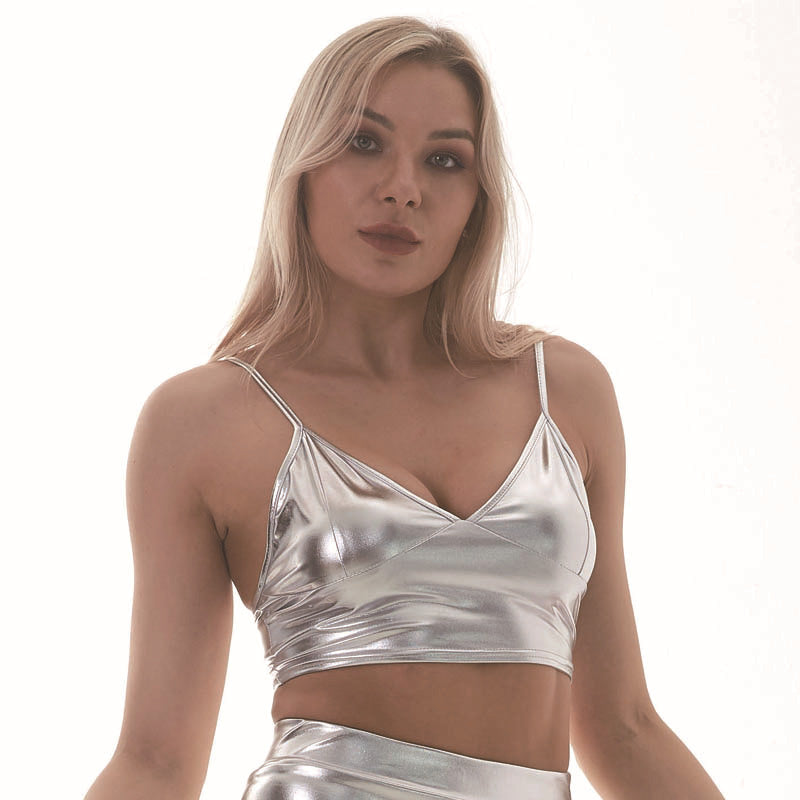 Speziell für Aktivitäten: Sling-BH, einfarbig, Schlauch-Top, kleines Weste für Damen