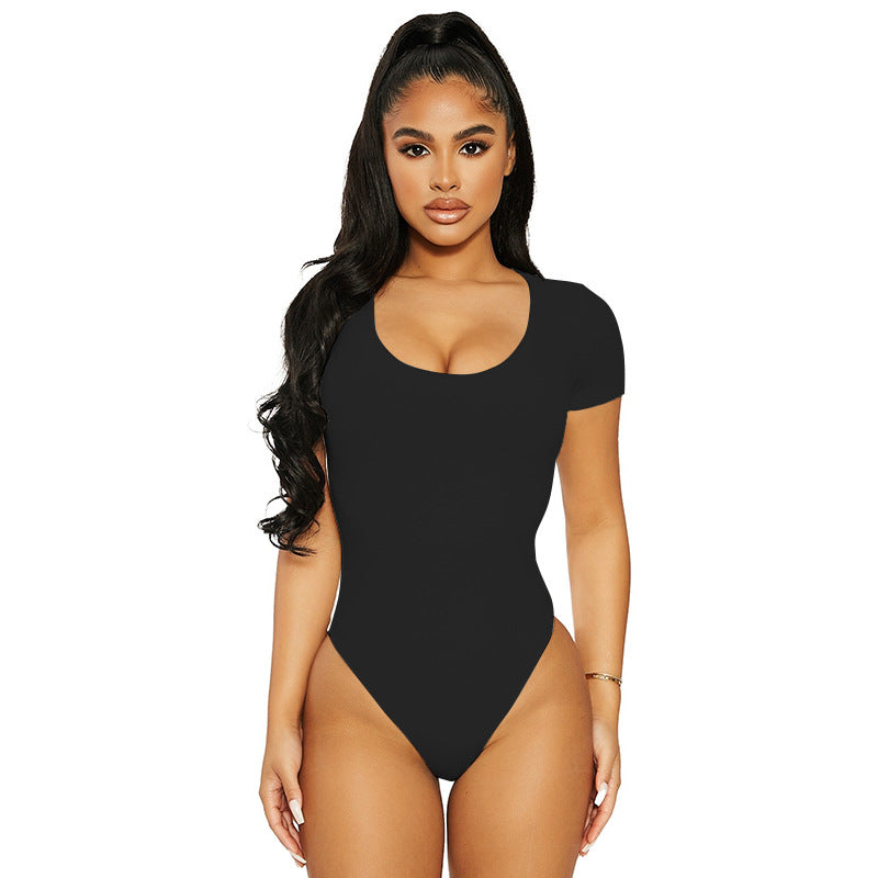 Body pour femme coupe ajustée et sexy, en rayonne, col en U, manches longues, collection automne