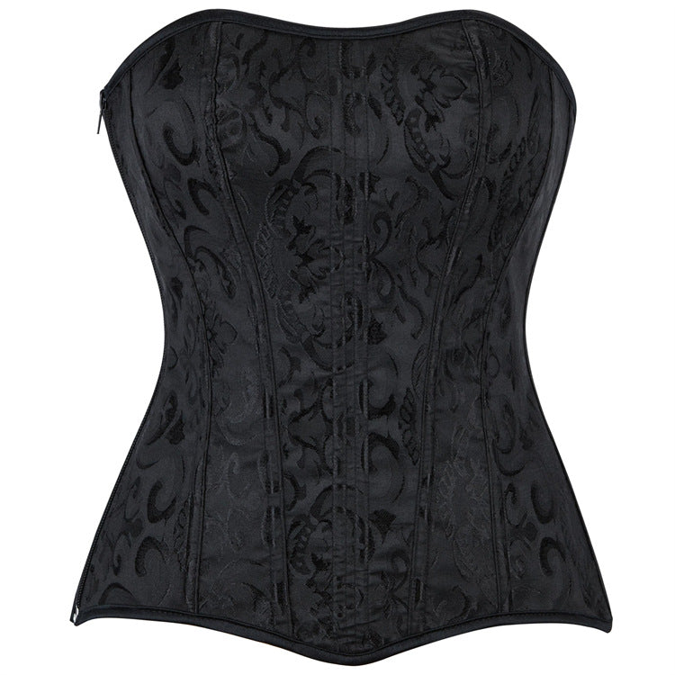 Fermeture éclair, sans lacets, sans élastique, bustier moulant, haut court sculptant, bustier gainant, fourniture