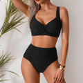 Neu eingetroffen: Bikini Bademode Damen Sexy High Waist Split Badeanzug Bikini