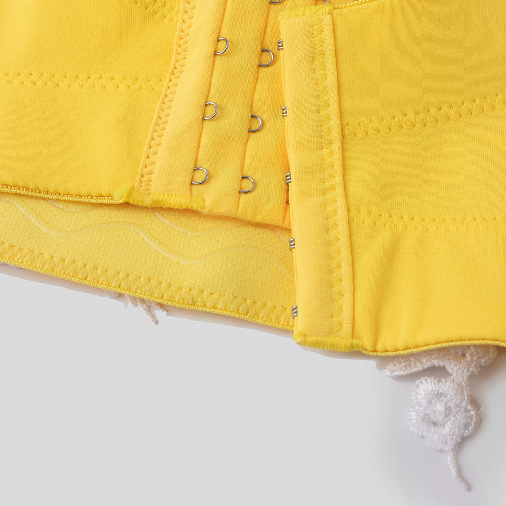 Corselet de luxe sexy à motifs floraux et design sophistiqué