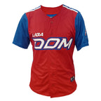 Maillot Officiel Homme Serie del Caribe 2024 Dominicana - Rouge / Royal