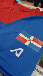 Maillot Officiel Homme Serie del Caribe 2024 Dominicana - Rouge / Royal