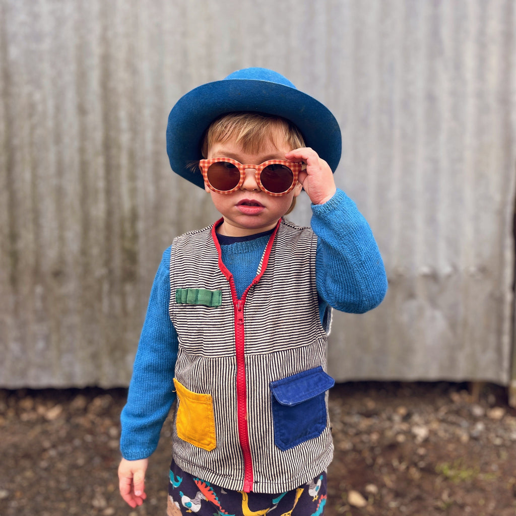 Classic | Sustainable Sunglasses | Plant-Based Bendable Polarized - Baby | 0-2 Y - The7Letter