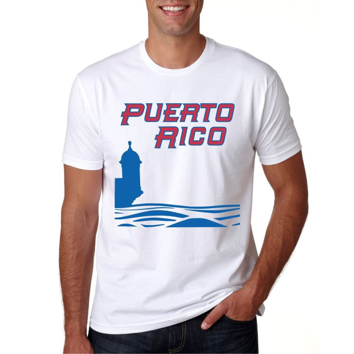 T-shirts Morro Porto Rico unisexe