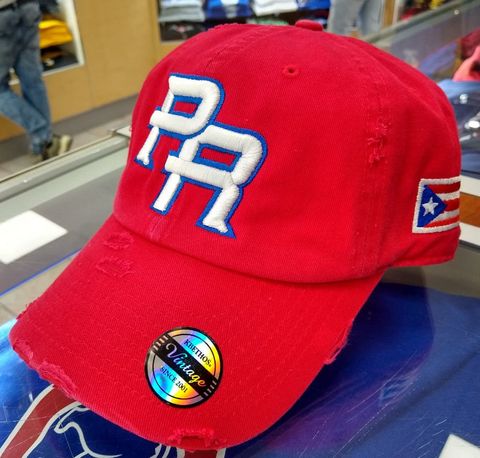 Chapeaux Rouges Vintage de Porto Rico