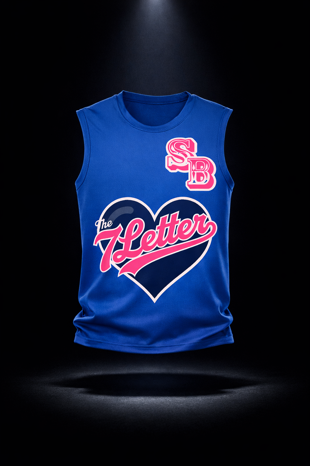 SB Sleeveless Performance Tee — THE7LETTER Street-Luxury | 6 Colors | XS–4XL
