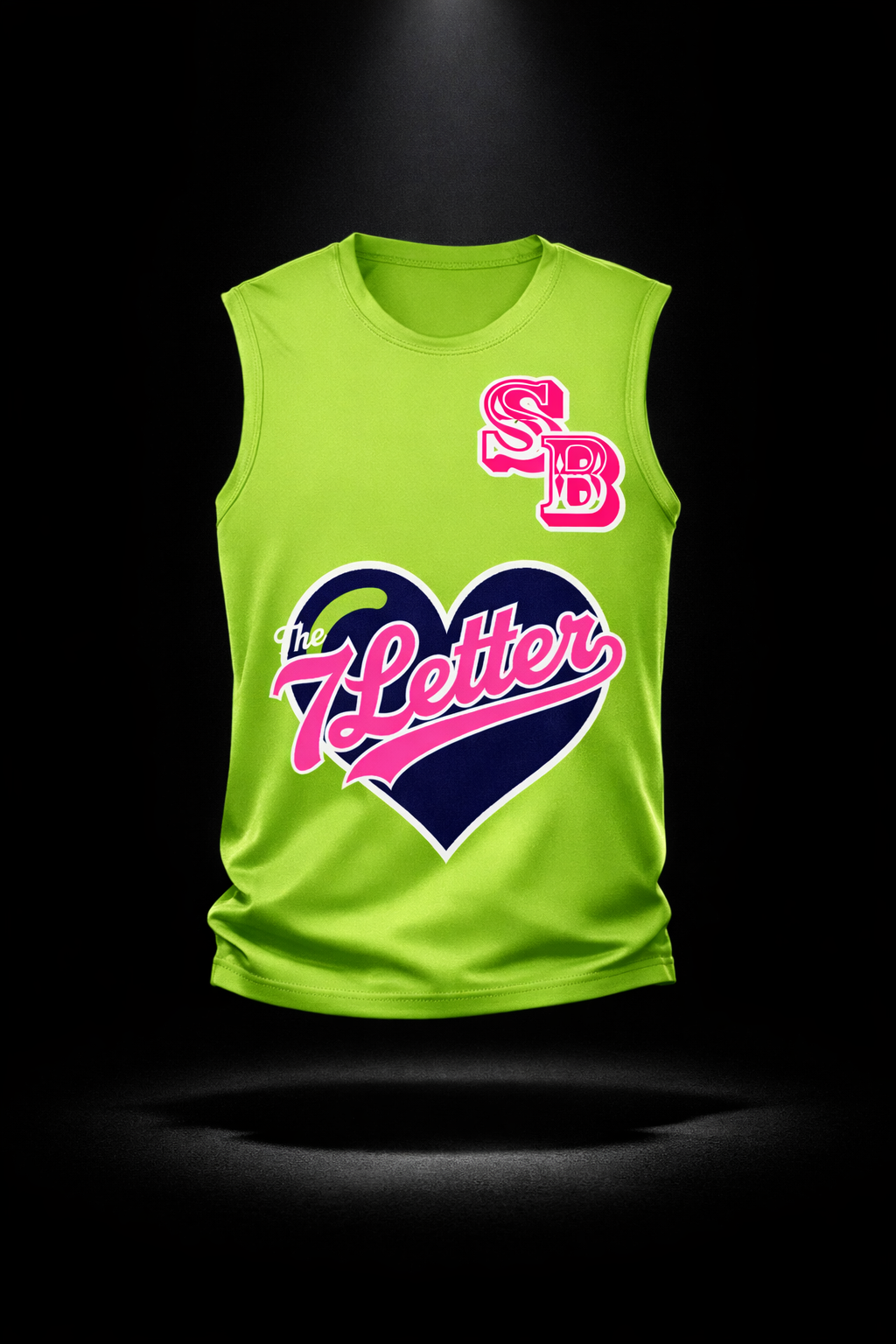SB Sleeveless Performance Tee — THE7LETTER Street-Luxury | 6 Colors | XS–4XL