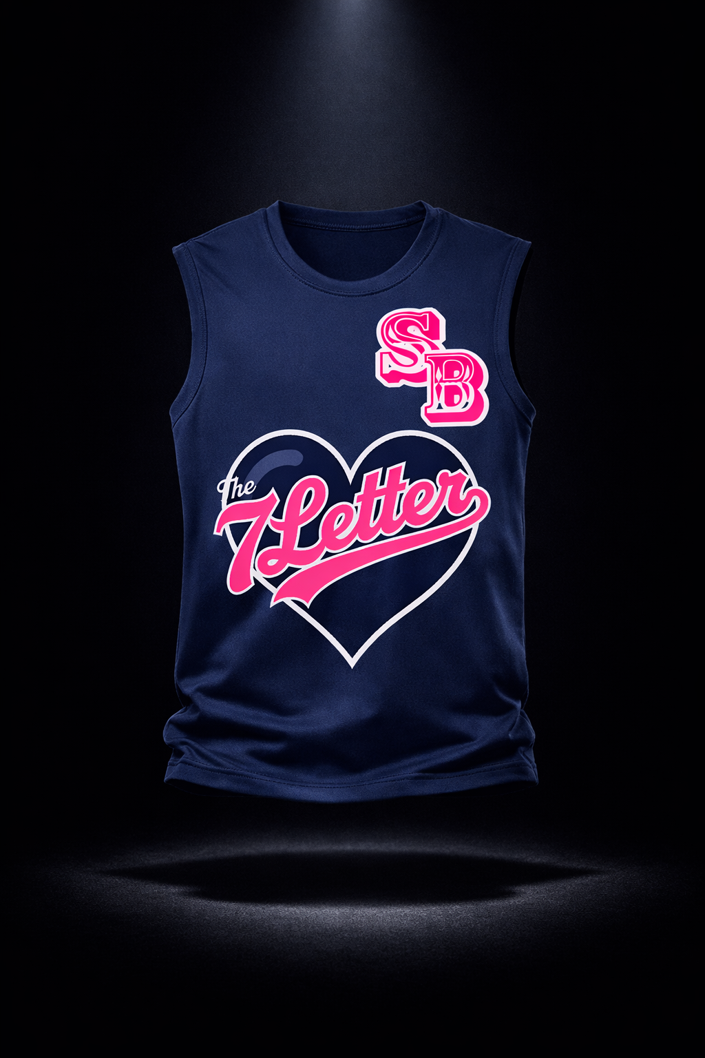 SB Sleeveless Performance Tee — THE7LETTER Street-Luxury | 6 Colors | XS–4XL