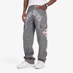 Sugarhill Darling Cargo Pants - Grey Grid