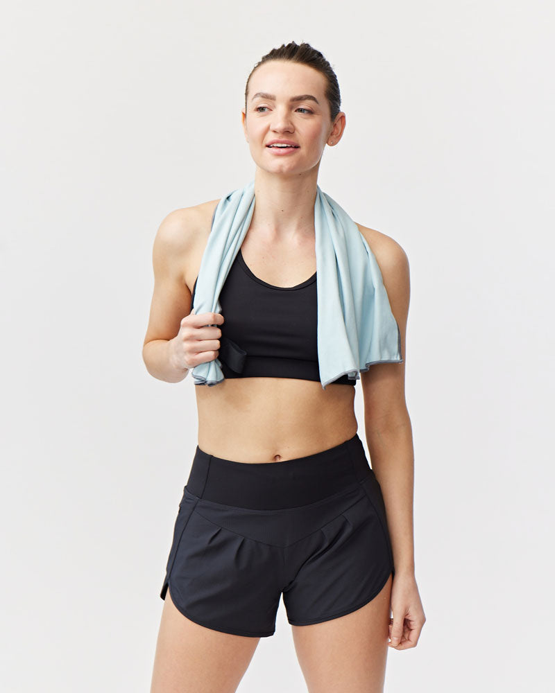 Sheva Women's High Rise Running Shorts - The7Letter