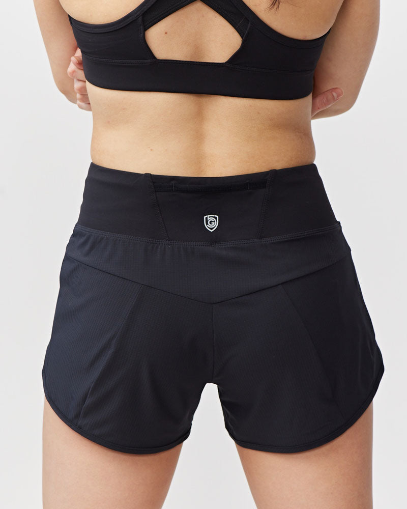 Sheva Women's High Rise Running Shorts - The7Letter